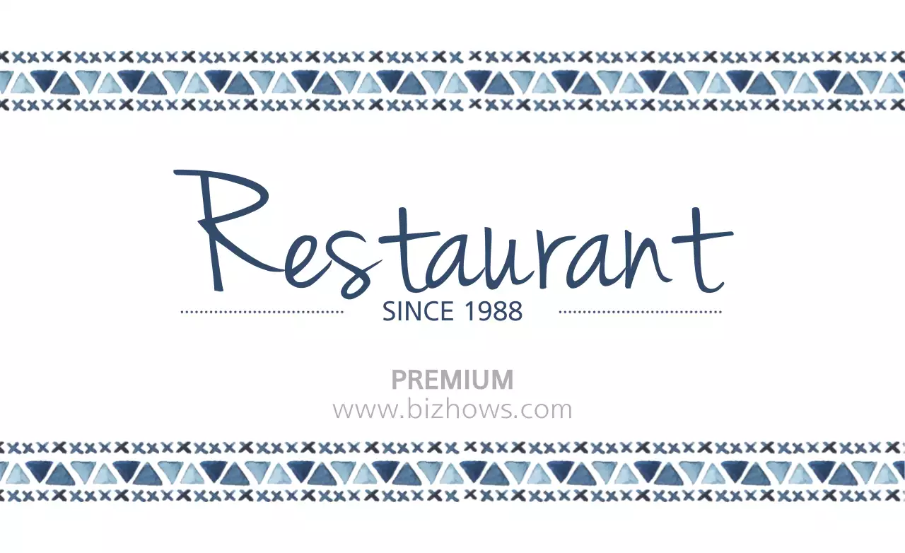 레스토랑 스티커