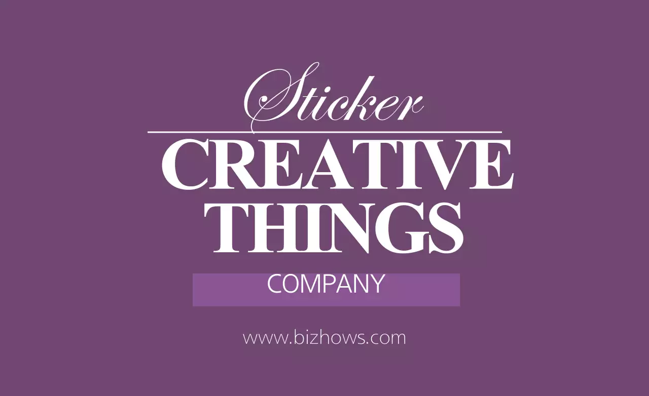 비즈니스 스티커