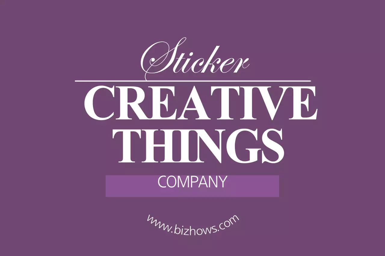 비즈니스 스티커