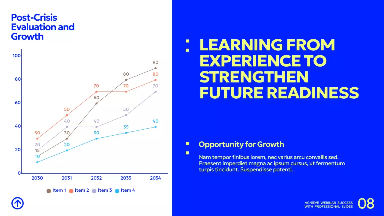 옐로우 모던 비즈니스 웨비나 가이드 프레젠테이션
