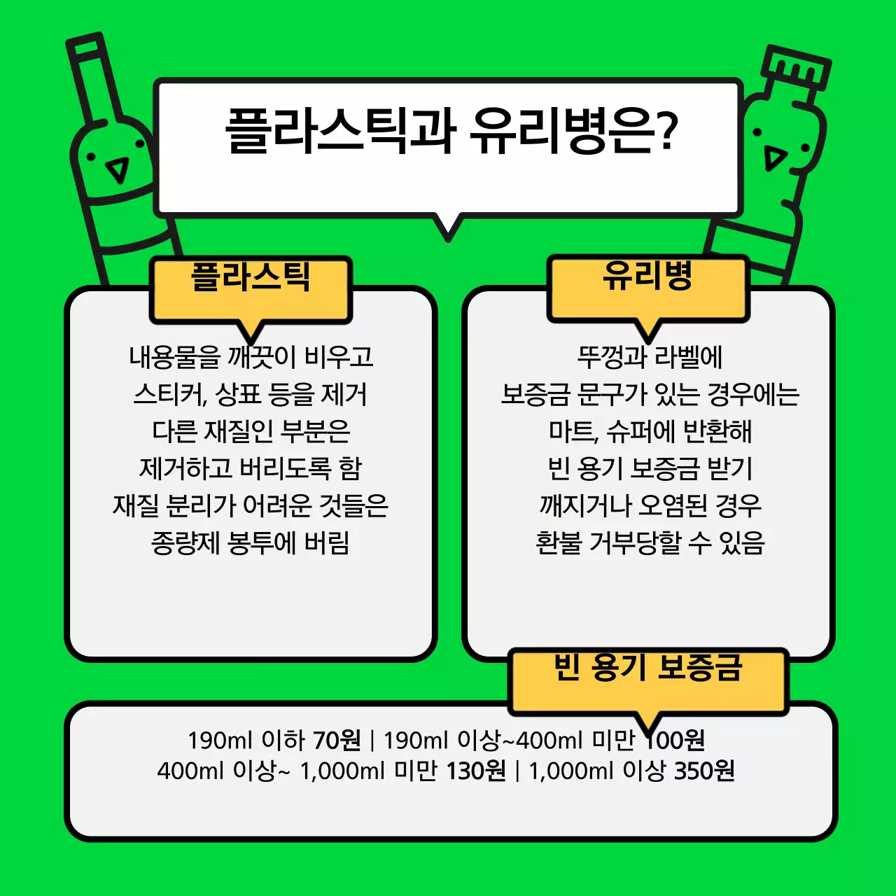 분리수거 카드뉴스