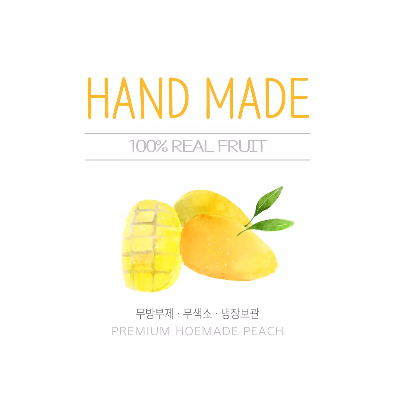100% REAL FRUIT 망고