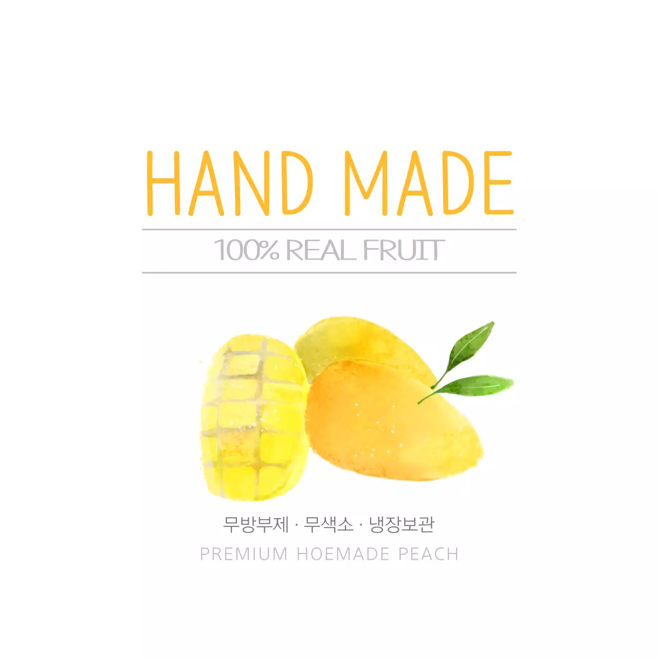 100% REAL FRUIT 망고