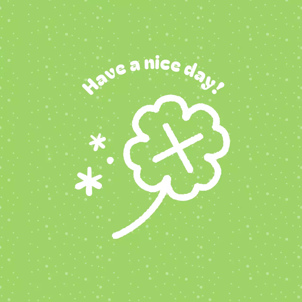 緑 イラスト カップコースター