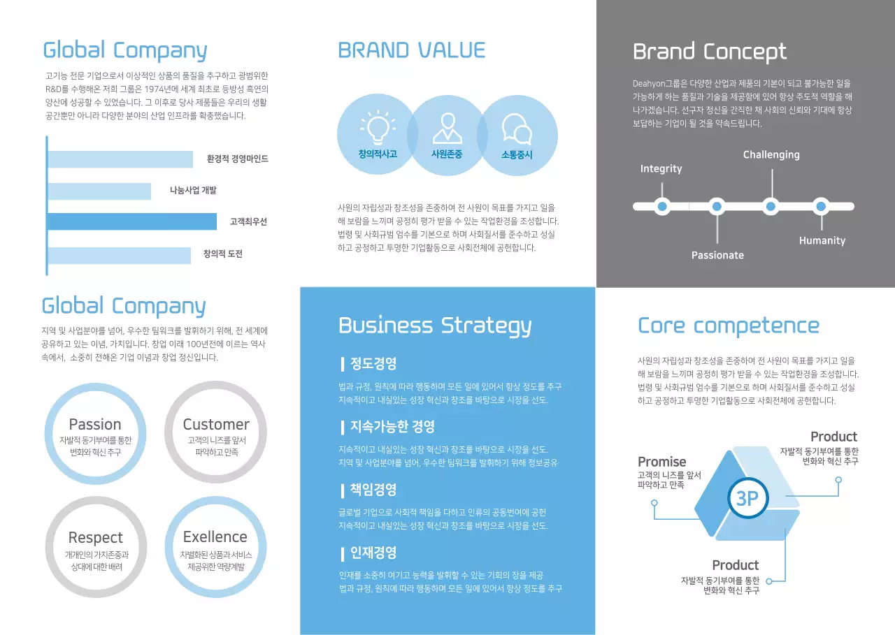 기업설명3단 리플렛