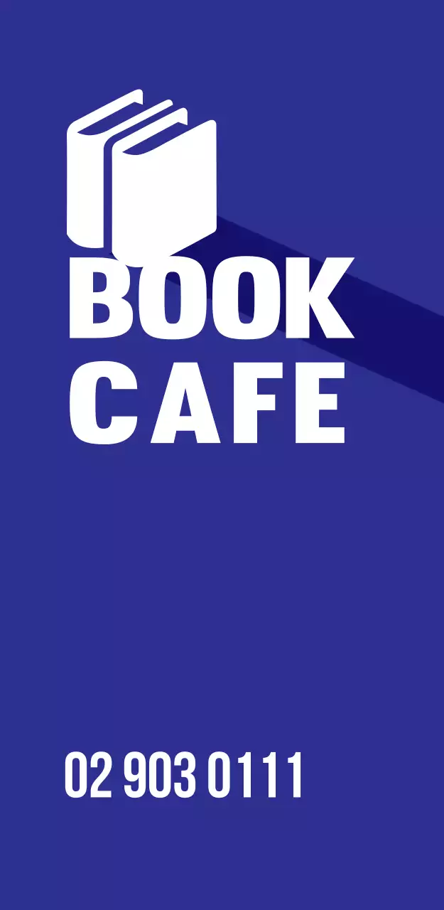 BOOK Cafe 입간판