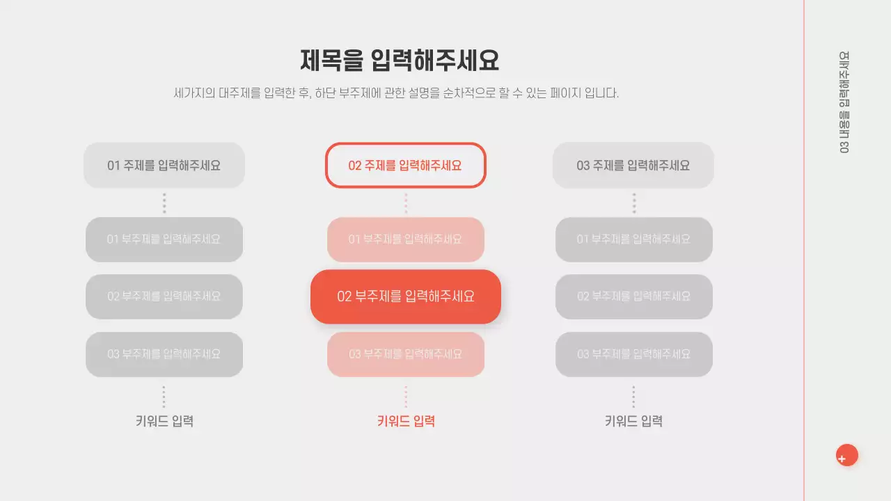 입체적인 프레젠테이션