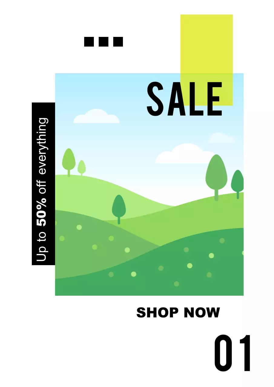 검정색과 연두색의 사진이 있는 다양한 레이아웃