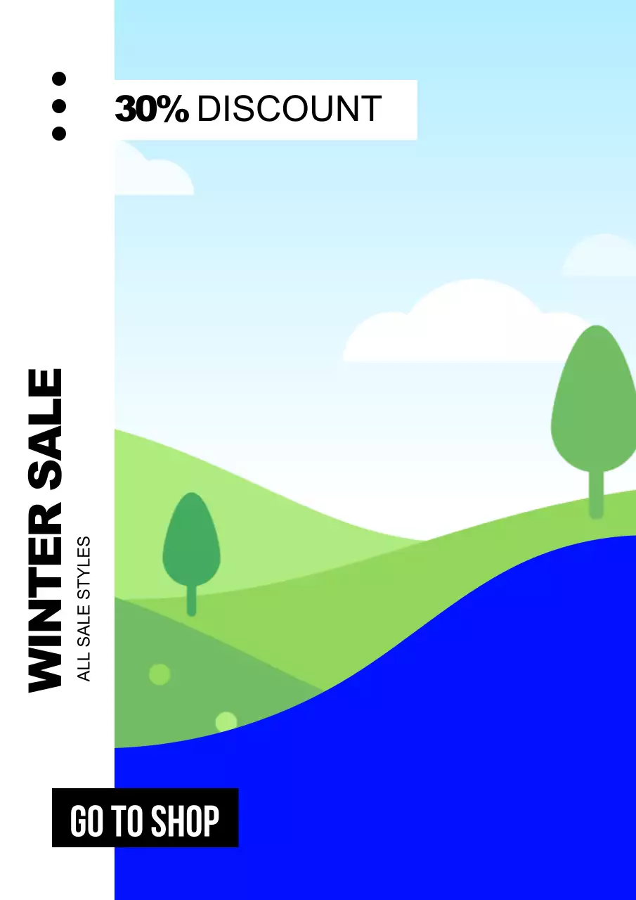 고채도 색의 사진이 있는 다양한 레이아웃