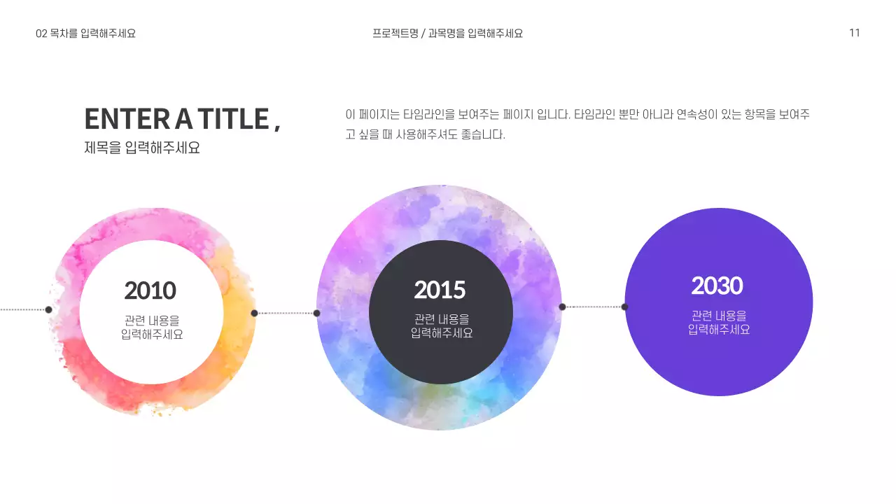 원형 프레젠테이션