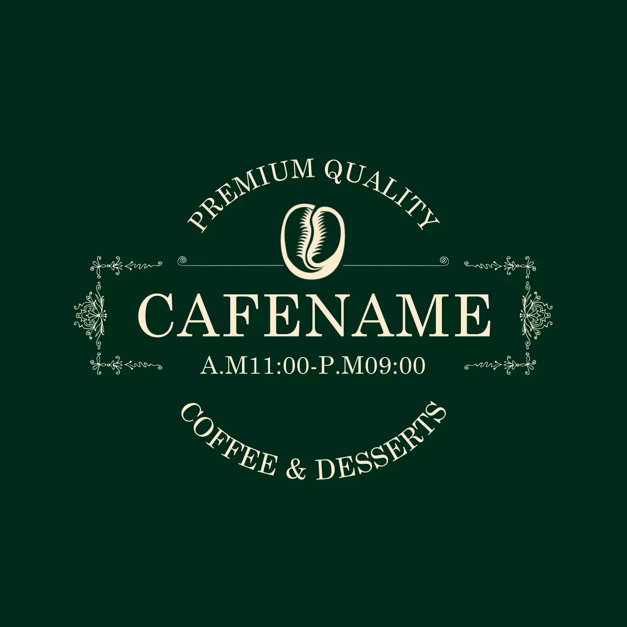 카페스티커16종