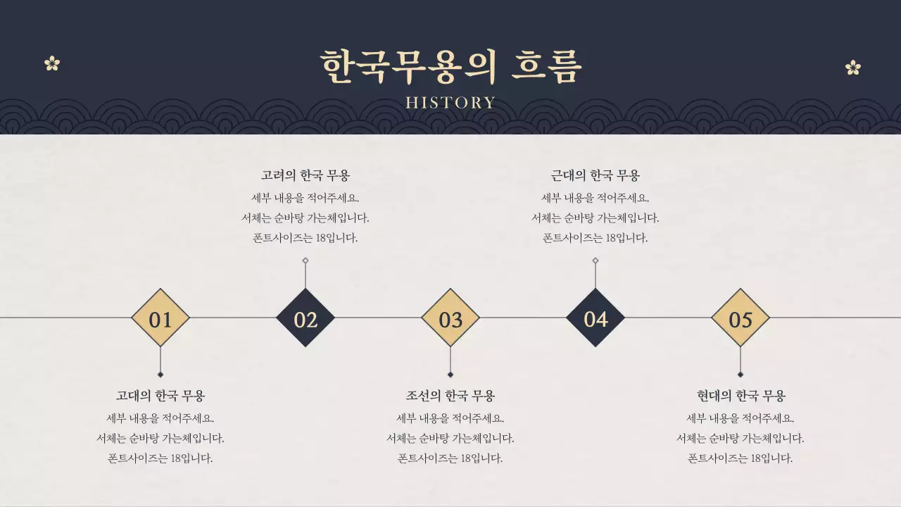 전통느낌프레젠테이션