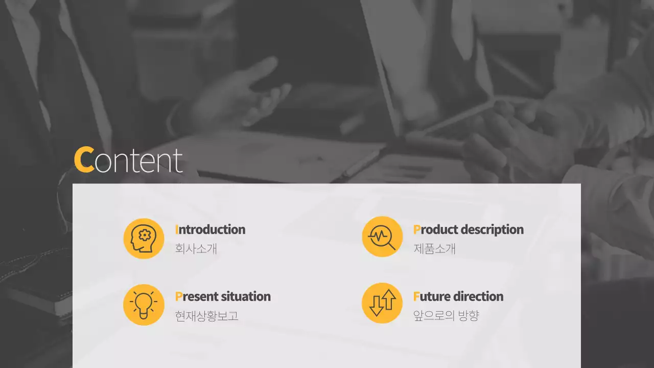 사업현황보고서