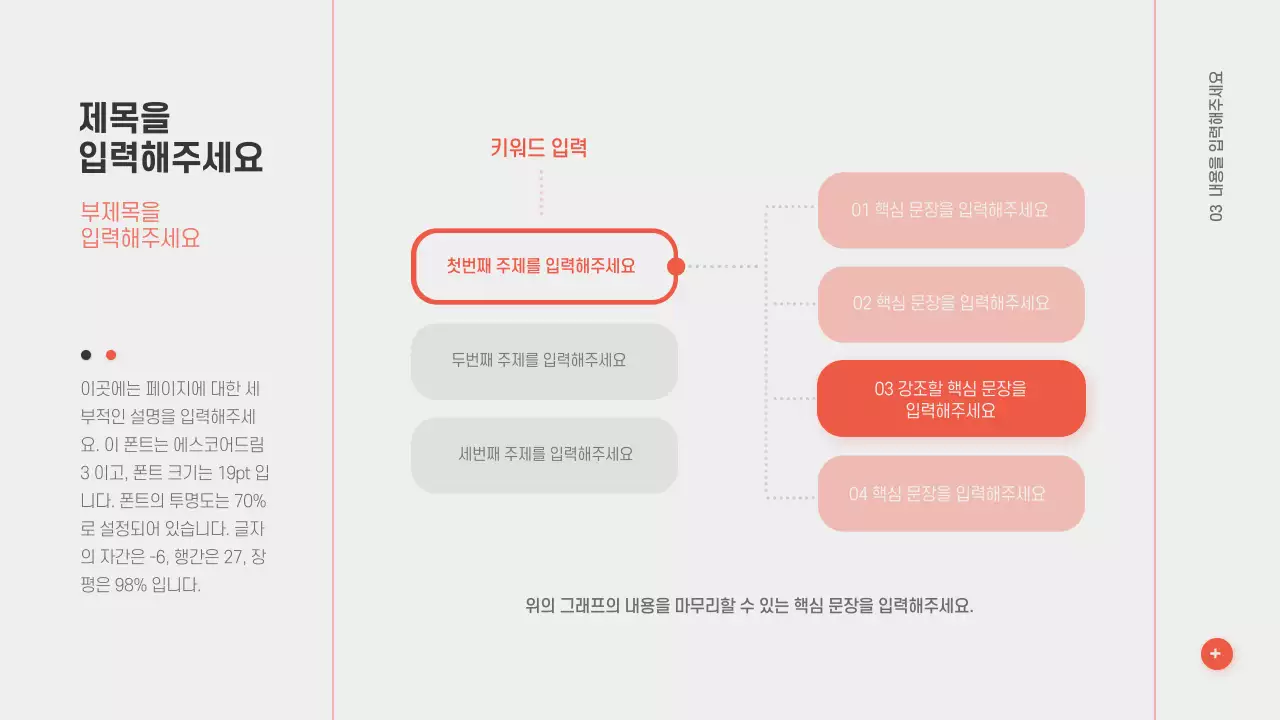 입체적인 프레젠테이션
