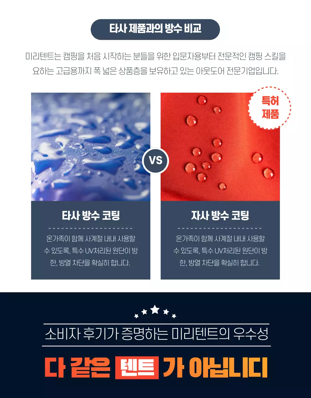 캠핑용품 판매전