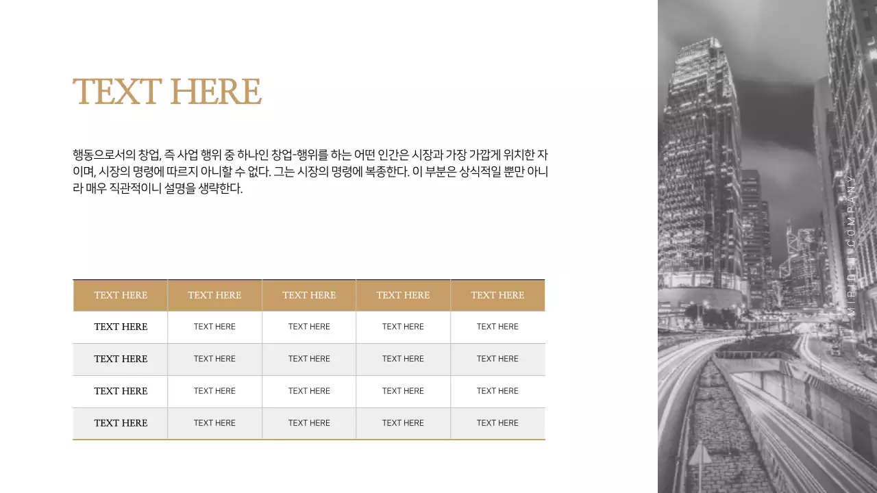 비즈니스 프레젠테이션