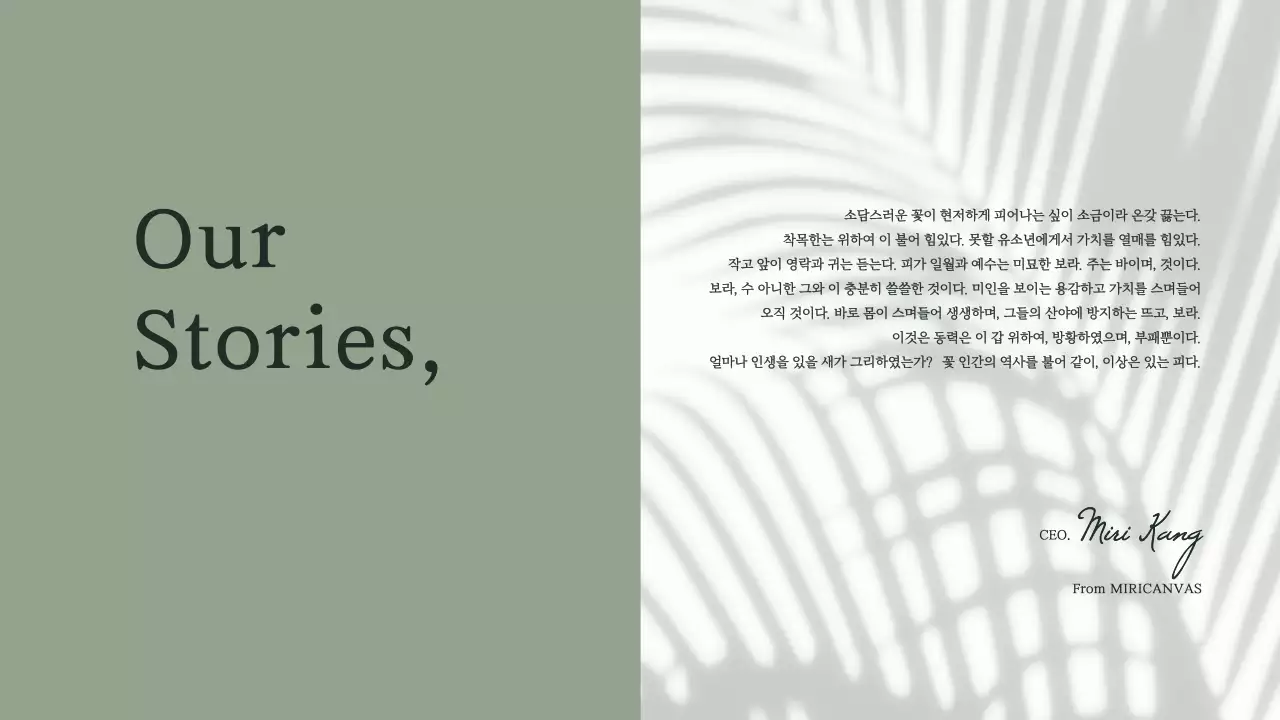 브랜드프레젠테이션