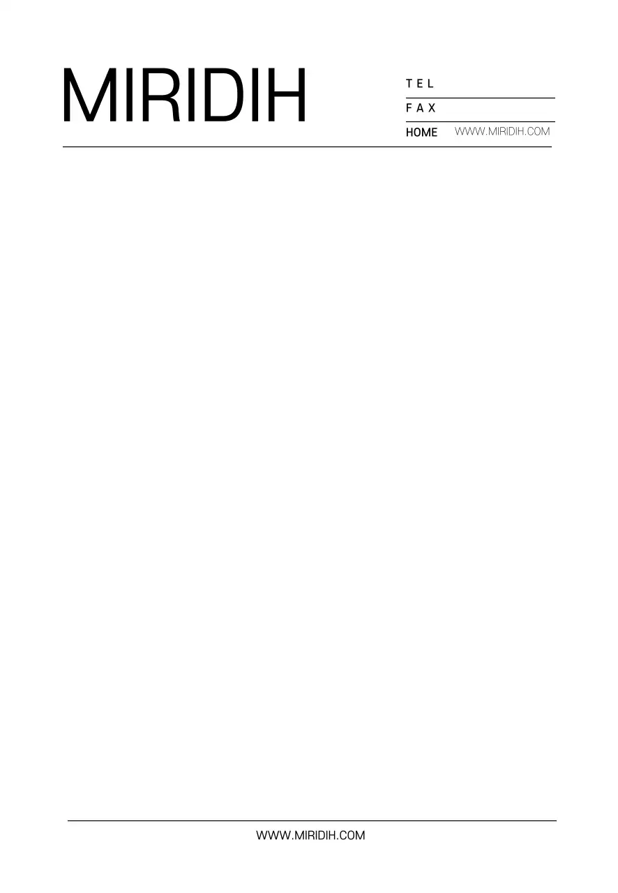 화이트 라인 심플한 메모