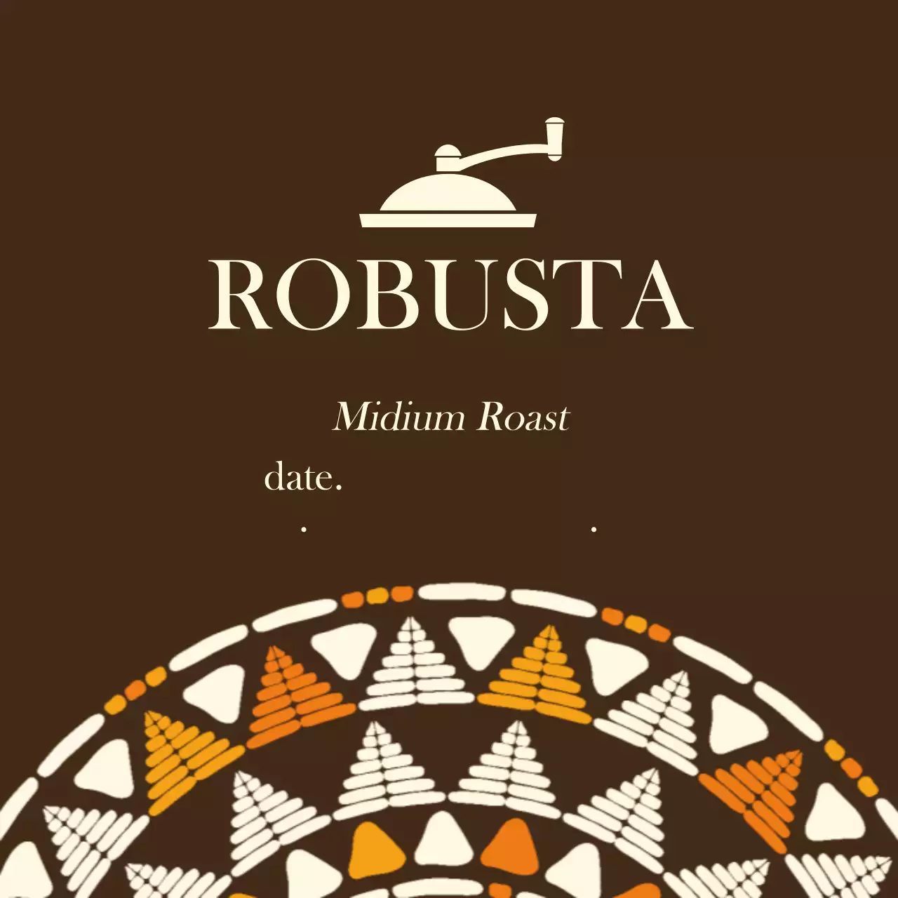 브라운 카페 커피