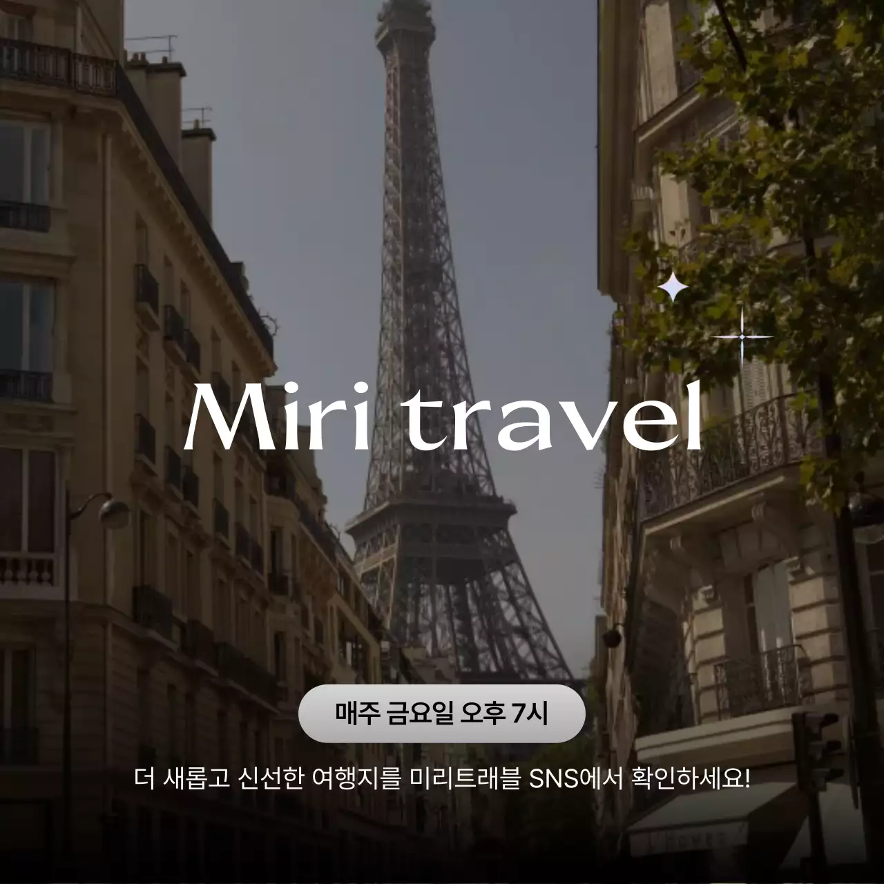 검정 모던 여행 안내