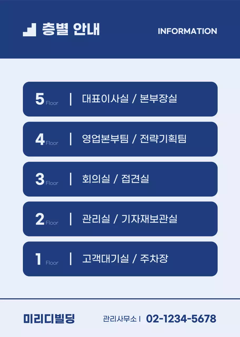 차량용자석시트지_층별안내1