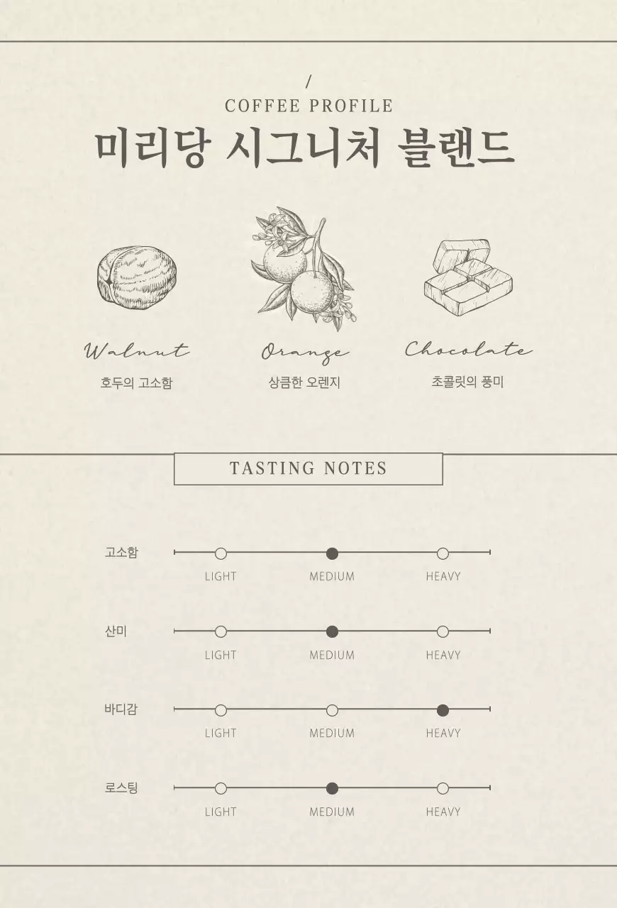 베이지브라운의 커피콩 사진 포인트의 빈티지 카페