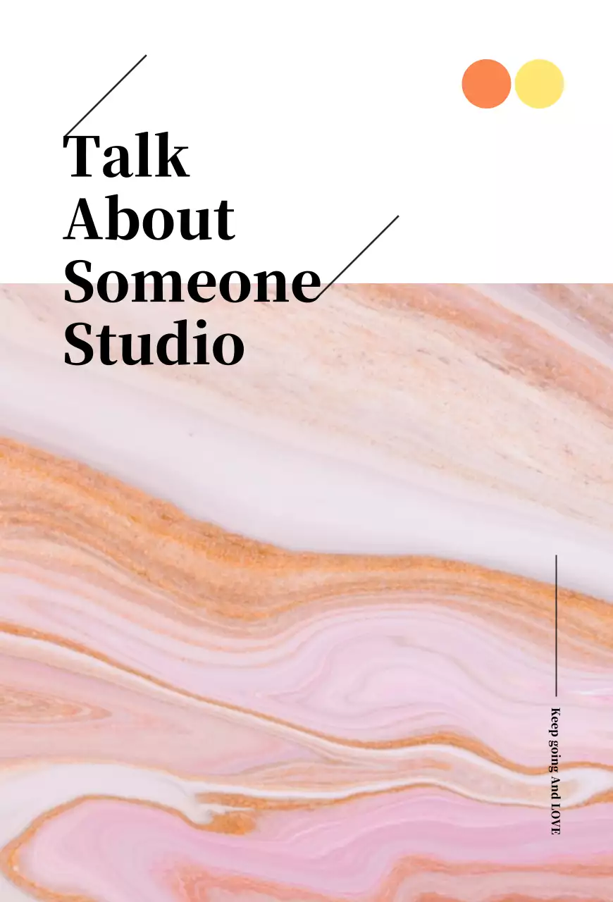 핑크색 대리석톤의 쇼핑몰교환환불카드 엽서