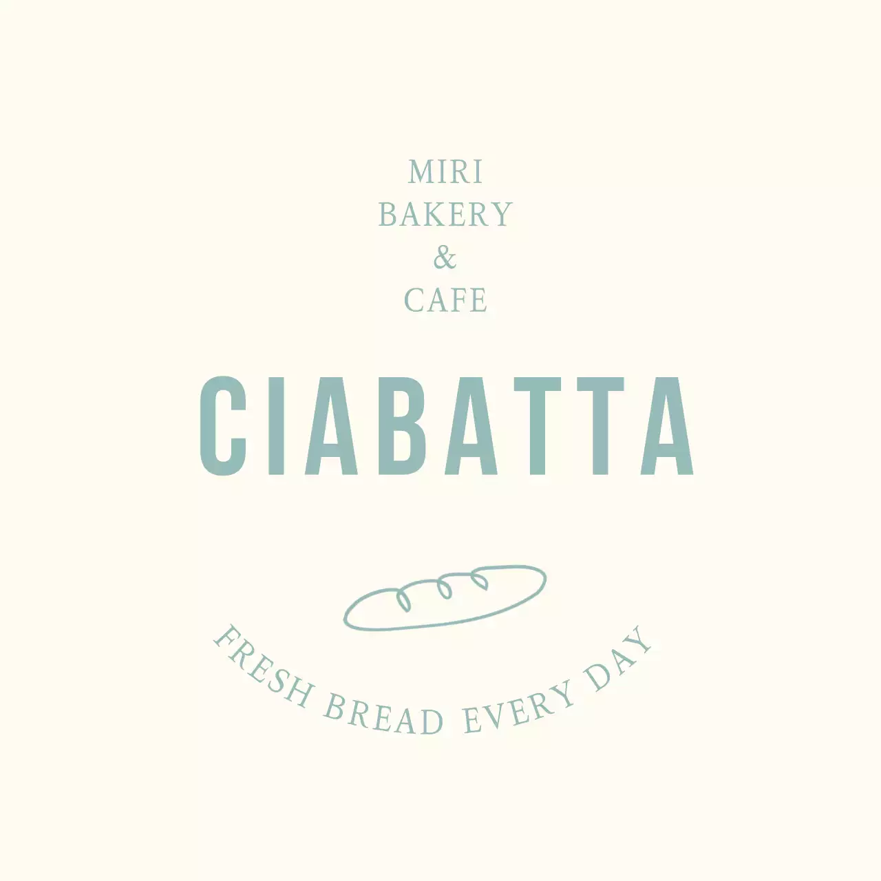 베이커리 치아바타 스티커