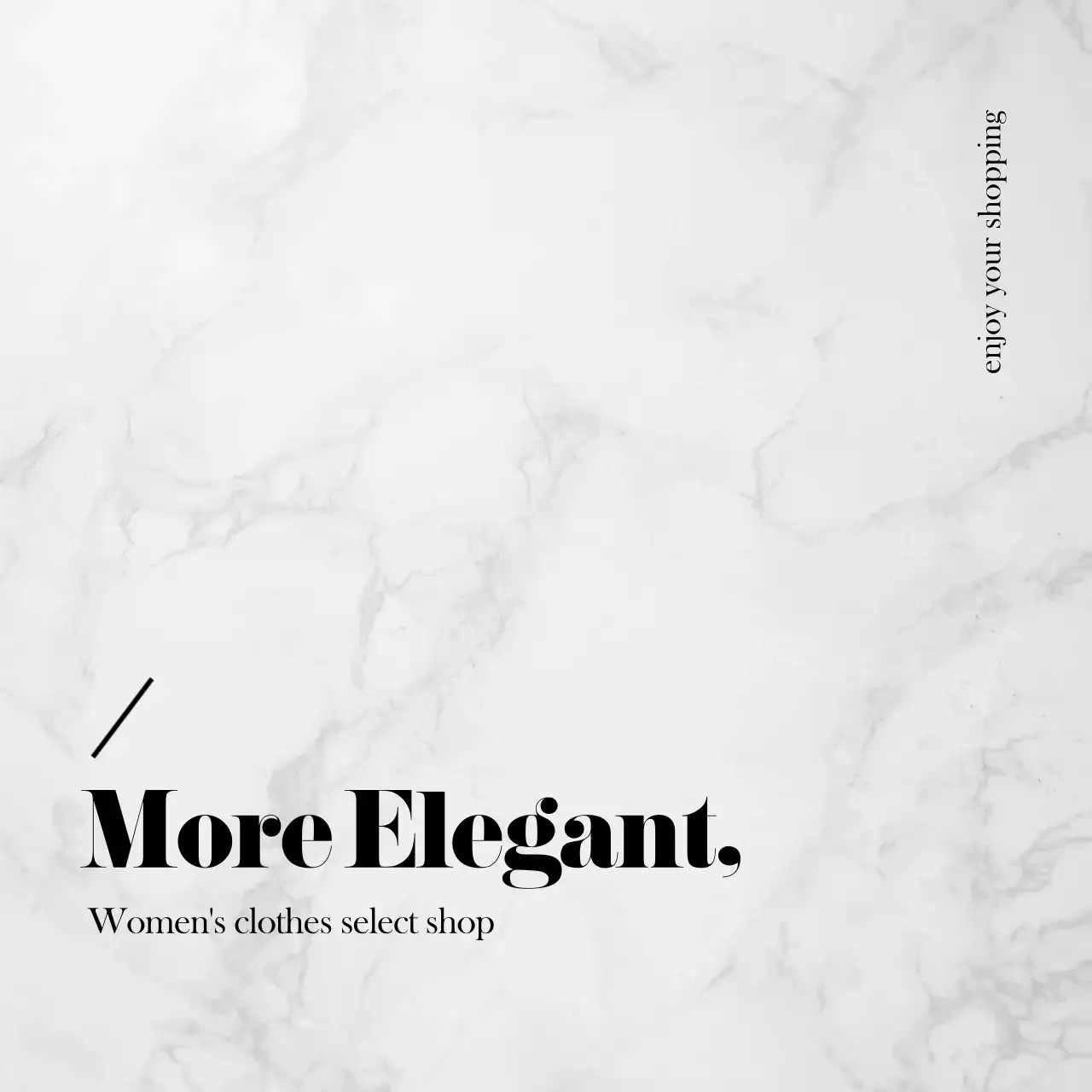 대리석톤의 쇼핑몰교환환불카드 엽서