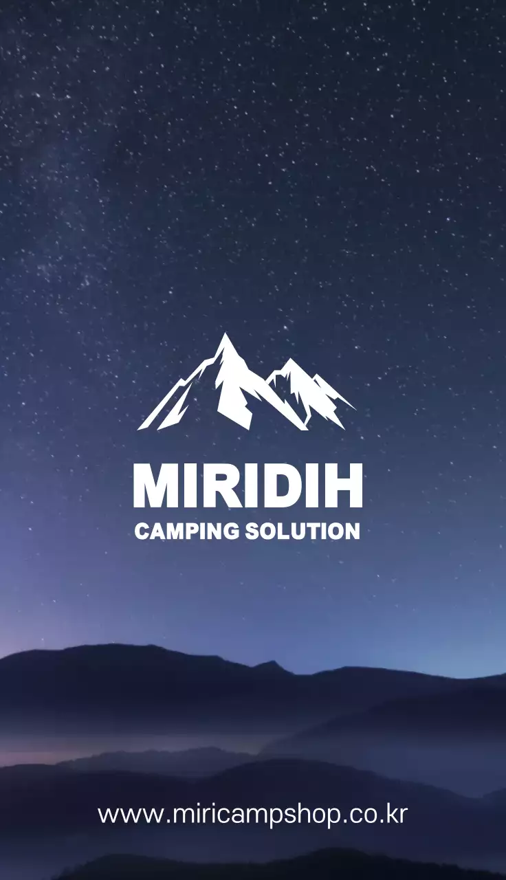 보라색 사진강조 깔끔한 비즈니스