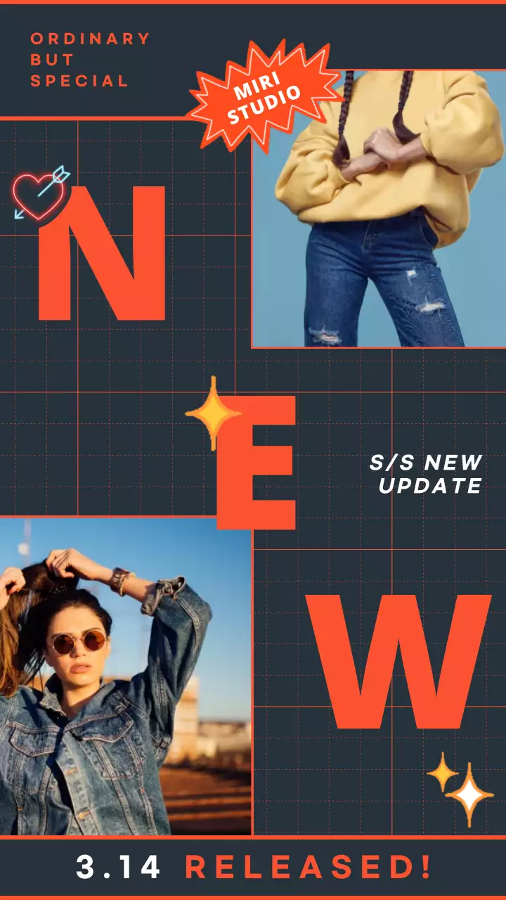 레드 블랙의 다꾸 스타일의 신상품 프로모션