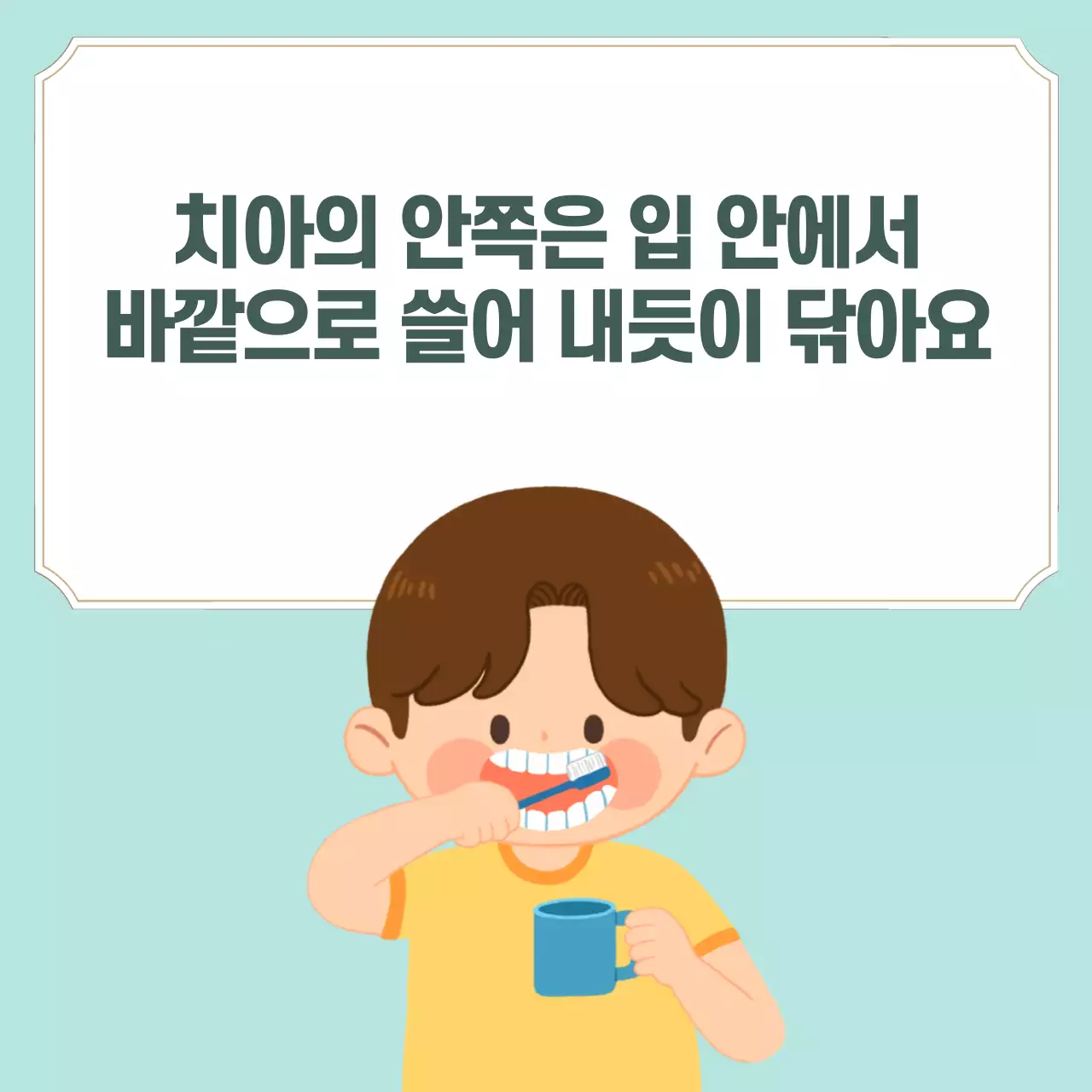 두클래스 양치질 생활습관