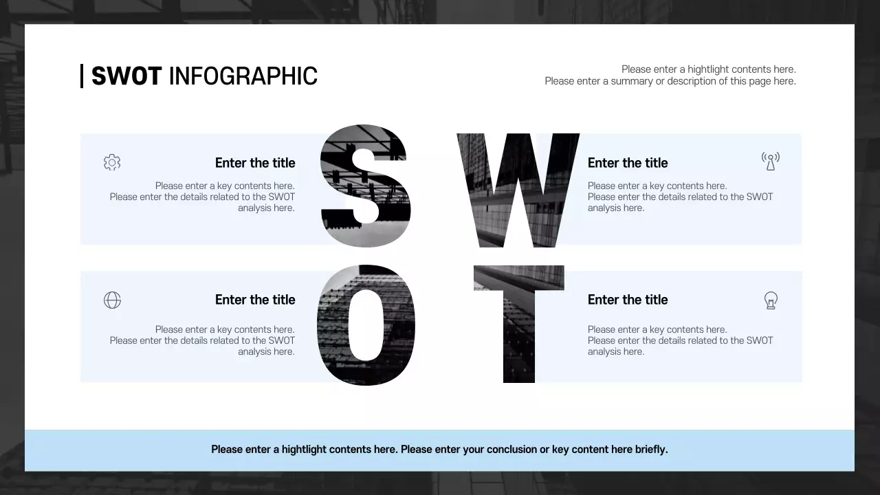 흰색과 하늘색의 깔끔한 컨셉의 다이어그램