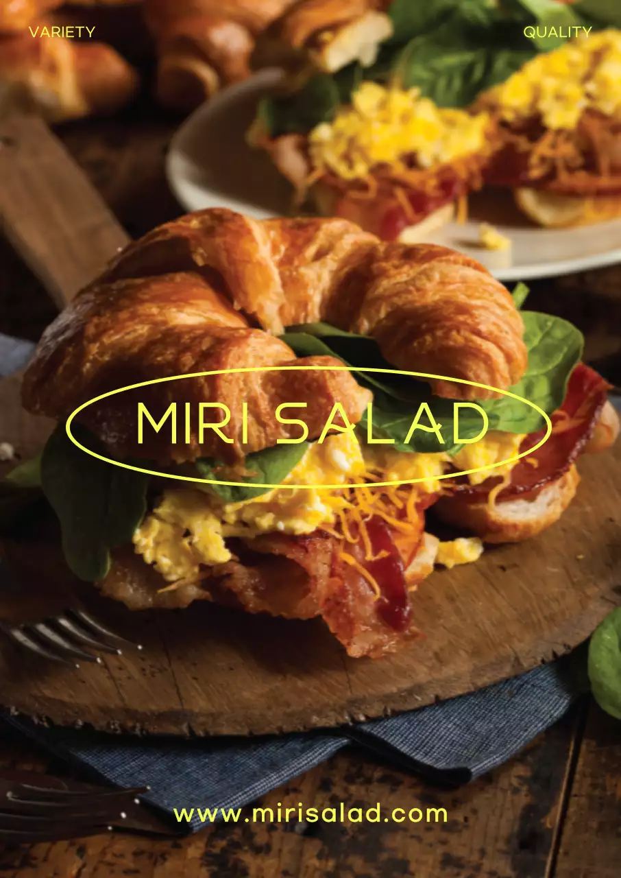 이미지 샌드위치 세로포스터