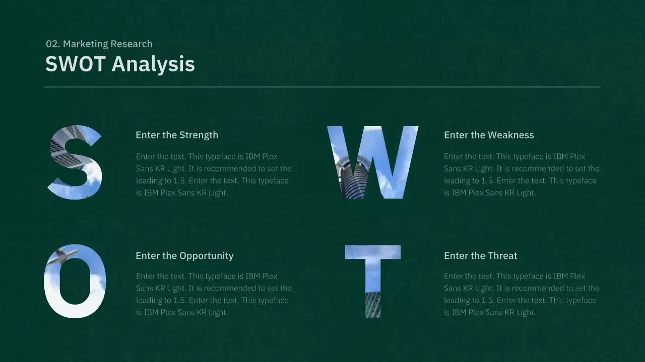 초록색과 주황색의 질감 컨셉 사업계획서