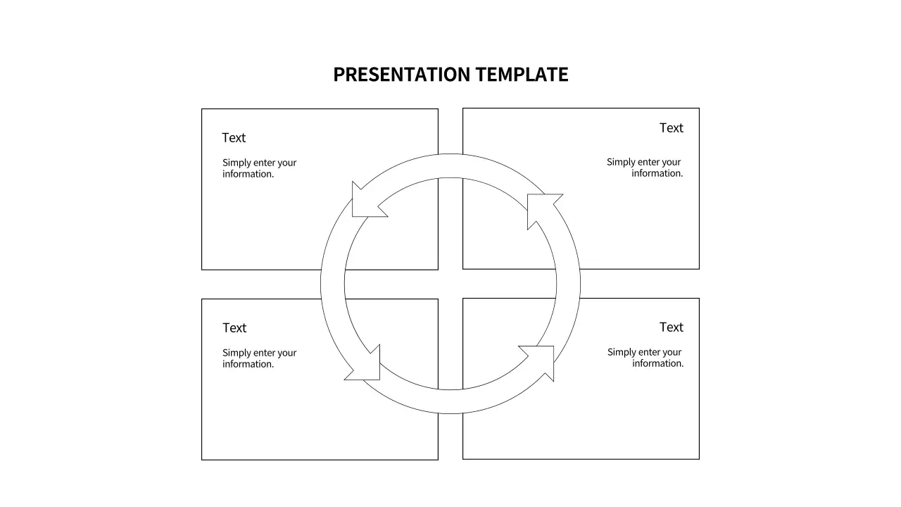 검은색의 심플한 도형