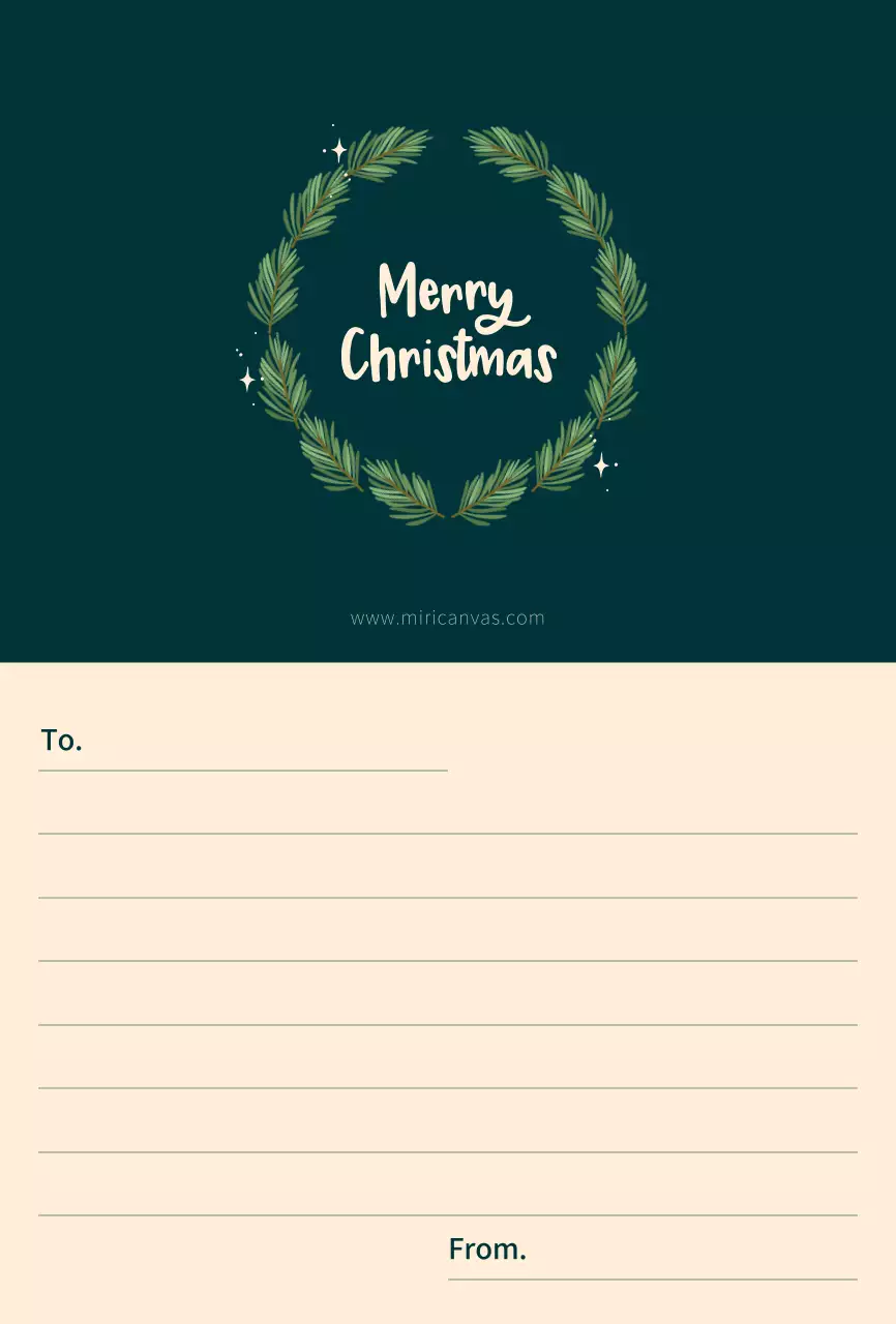초록색과 연노랑색의 귀여운 크리스마스 파티 일러스트 컨셉 