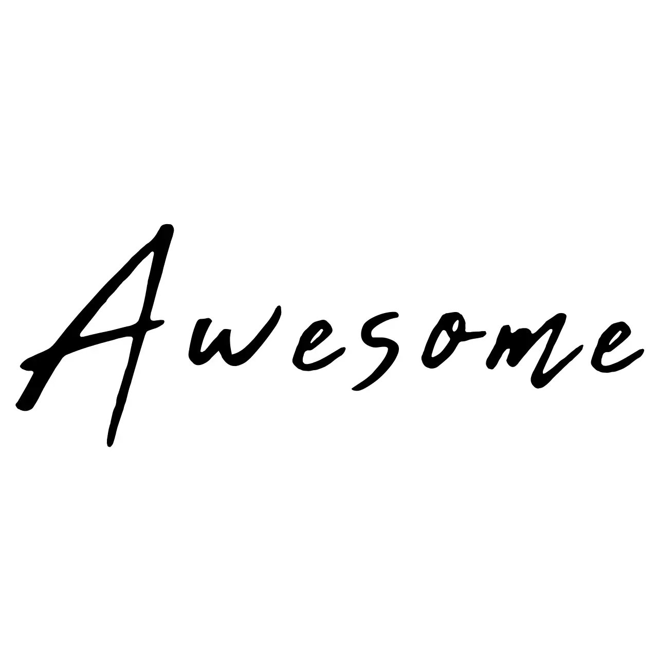 감성적인 캘리그래피와 화보 사진 컨셉