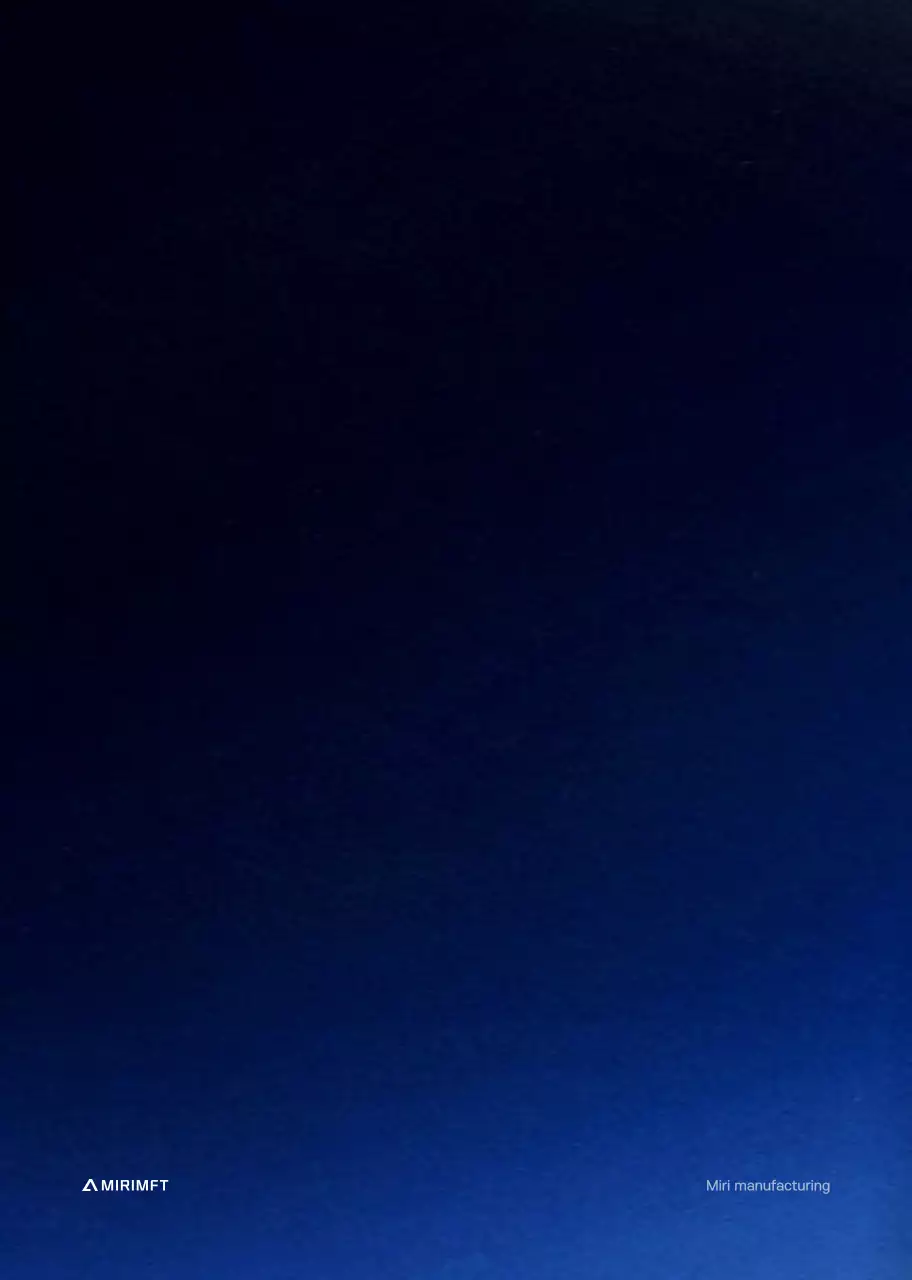 검정색과 파랑색의 그라데이션 컨셉 제조업 스프링 제본