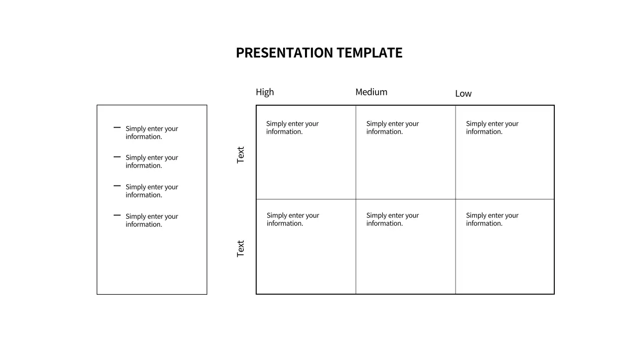 검은색의 심플한 도형