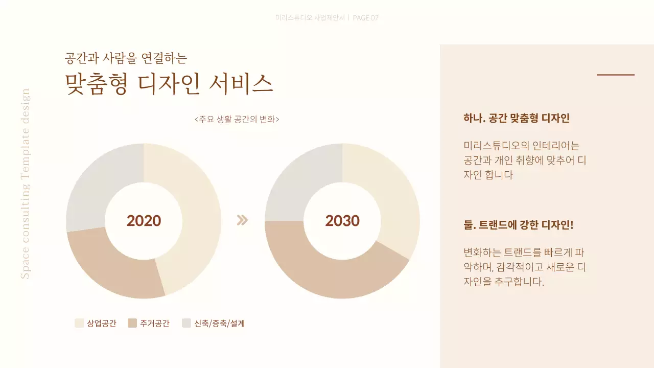 베이지 심플 프레젠테이션