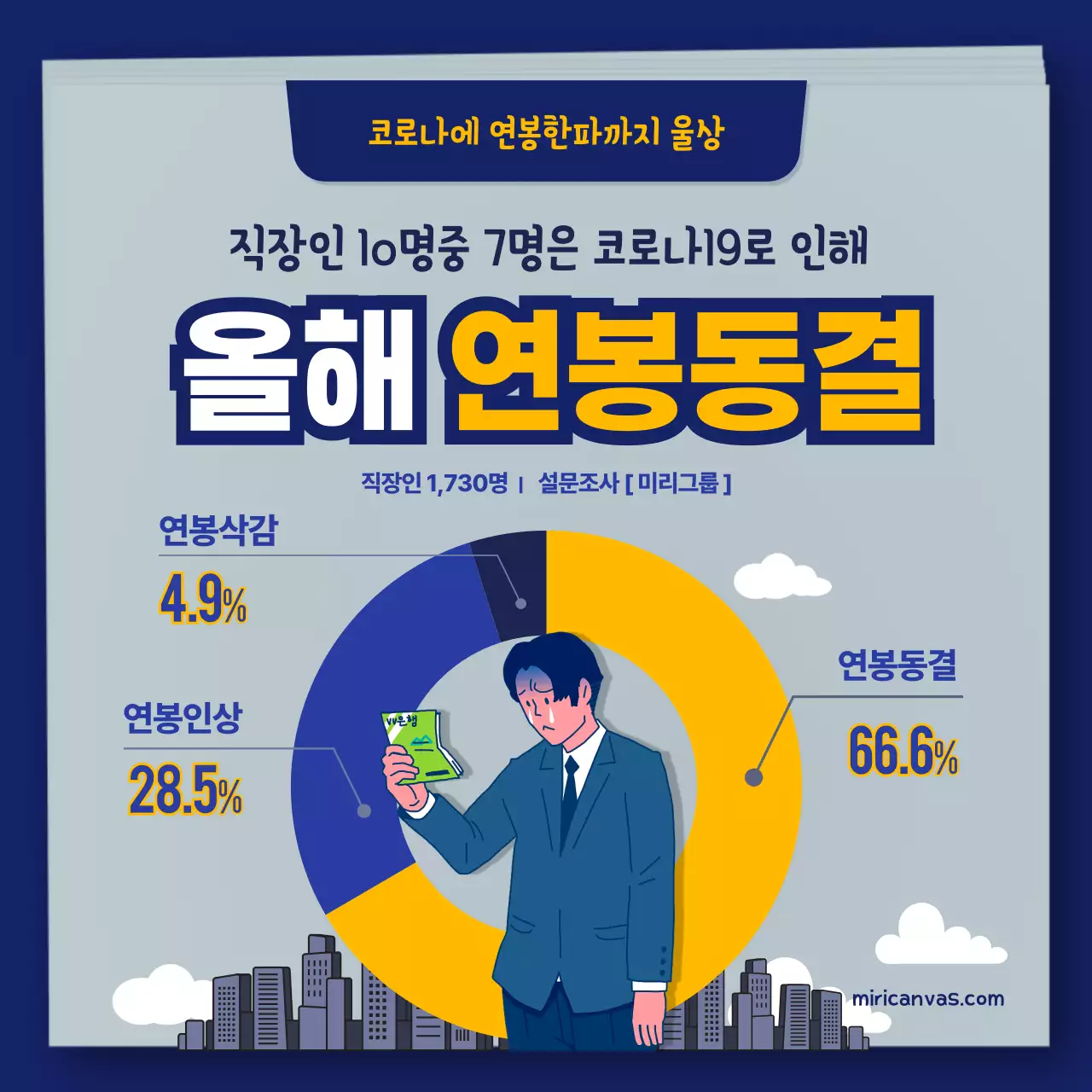 어두운 일러스트 직장인현실 인스타새피드