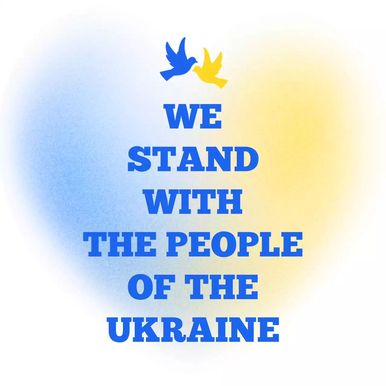 파란색 노란색 우크라이 전쟁 반대