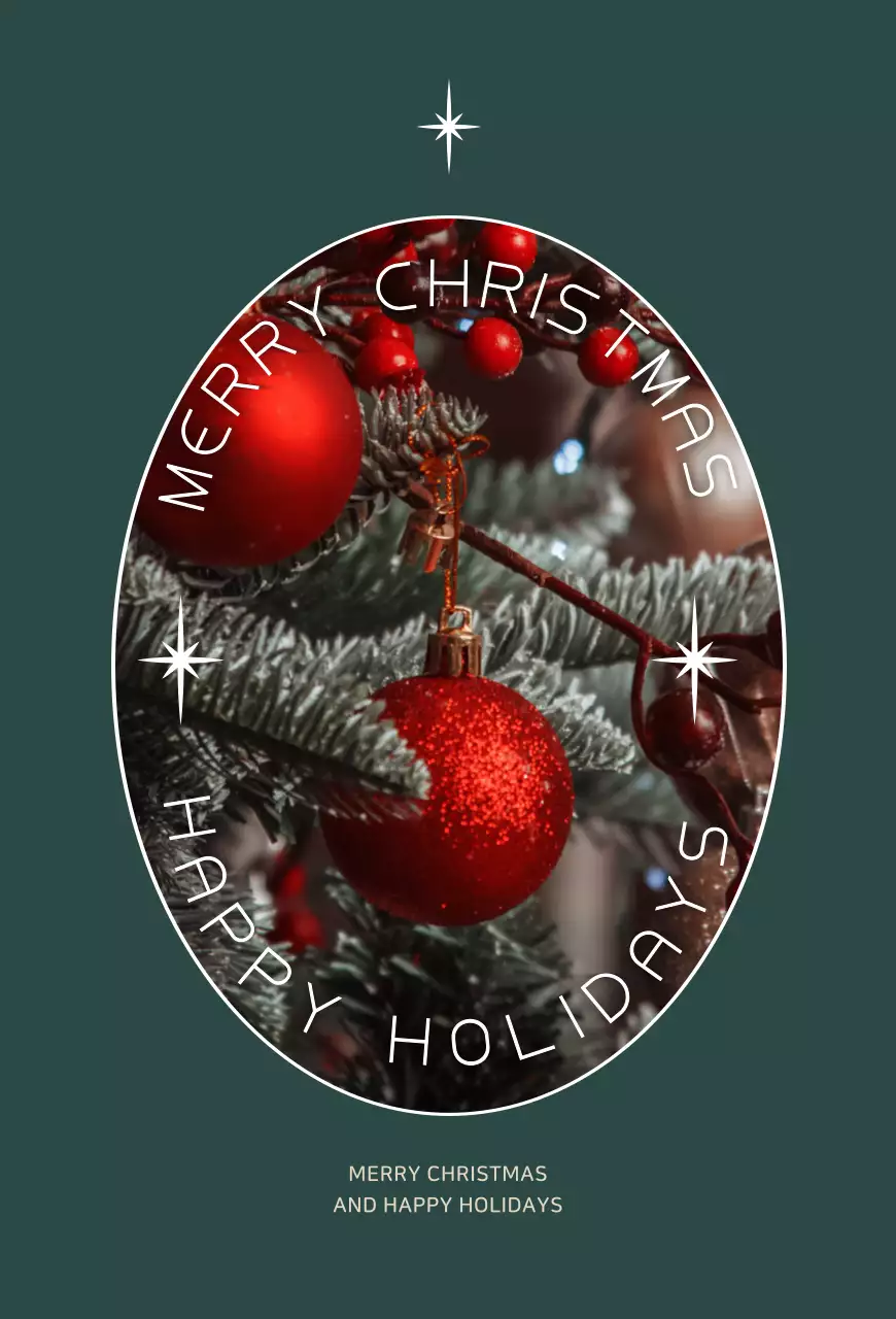 청록색 크리스마스사진 크리스마스용 엽서카드