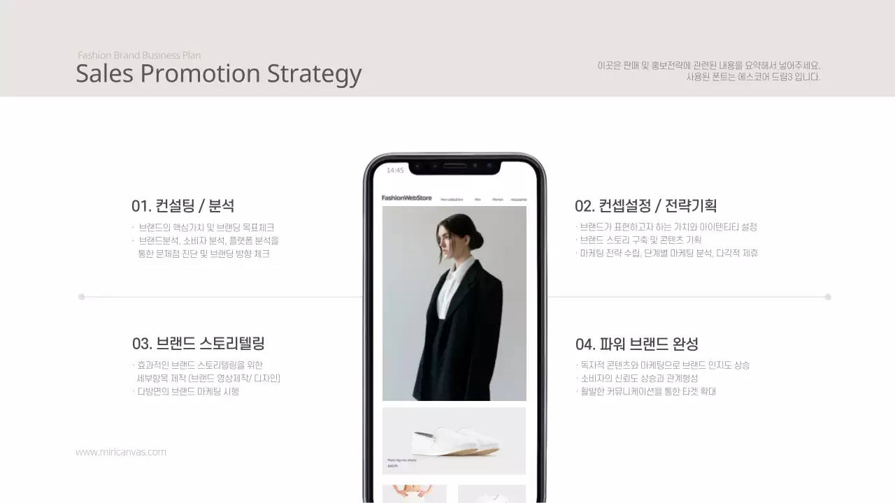 베이지톤의 2039 패션브랜드 사업계획서 여성의류 컨설팅 분석 비전 비즈니스