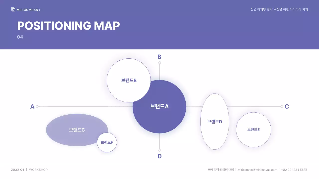 베리 페리컬러의 깔끔한 컬러 배색의 회사 워크숍