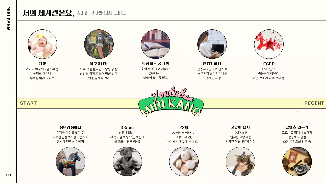 분홍색과 초록색과 파스텔색의 알록달록하고 귀여운 정보 차트형 유튜버 협업 제안서