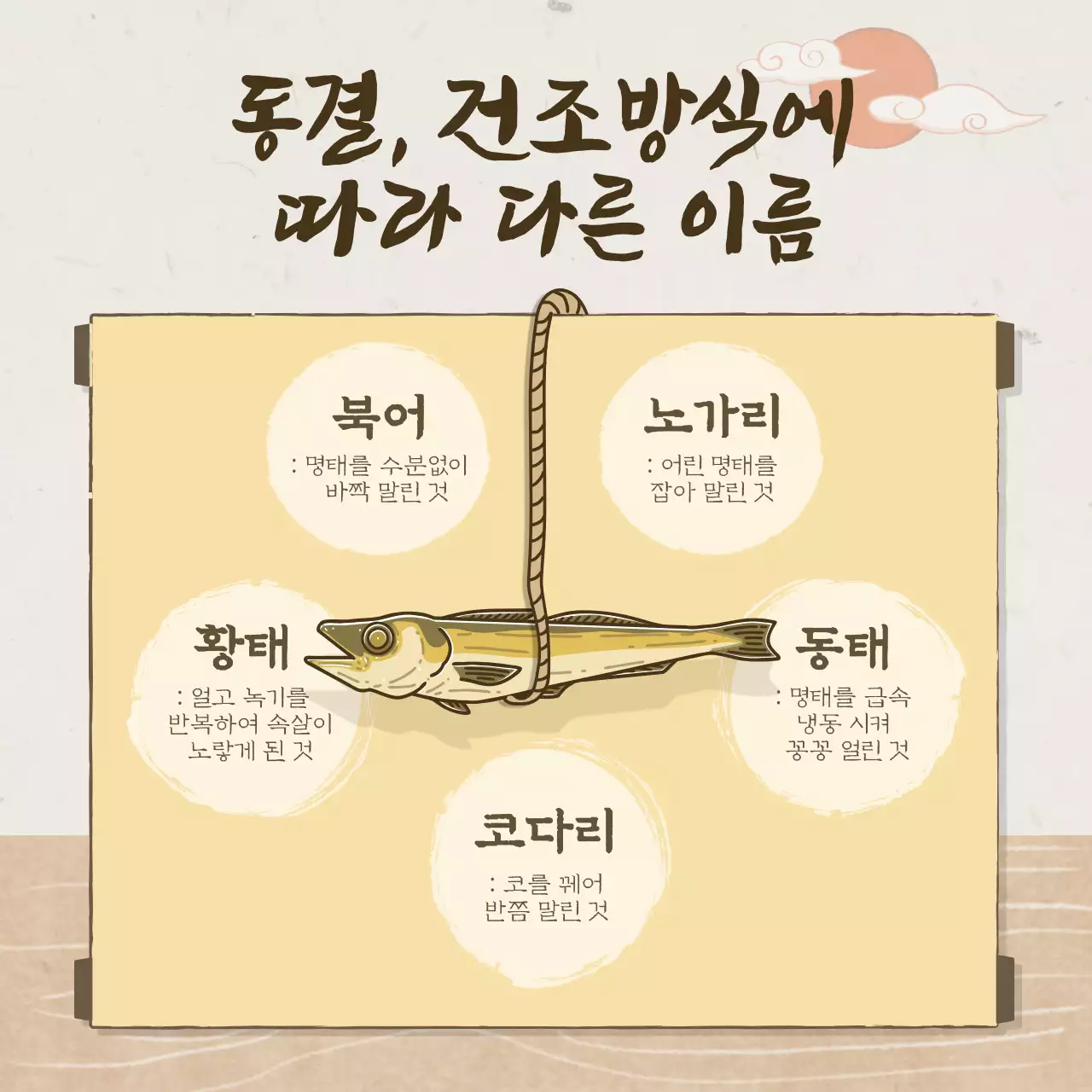 갈색과 살구색의 예스러운 전통 컨셉