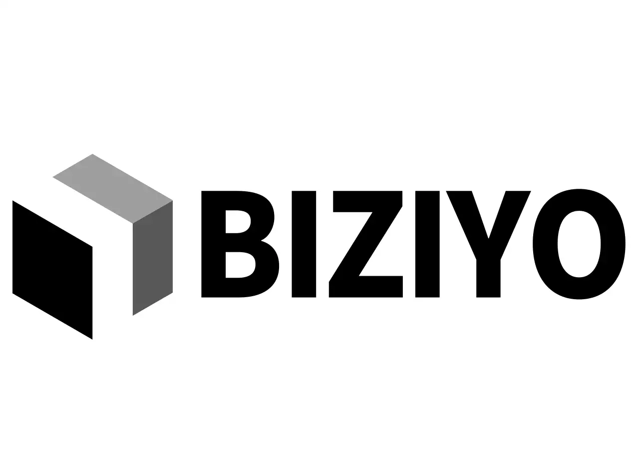 무채색 계열의 깔끔한 컨셉 기업 로고