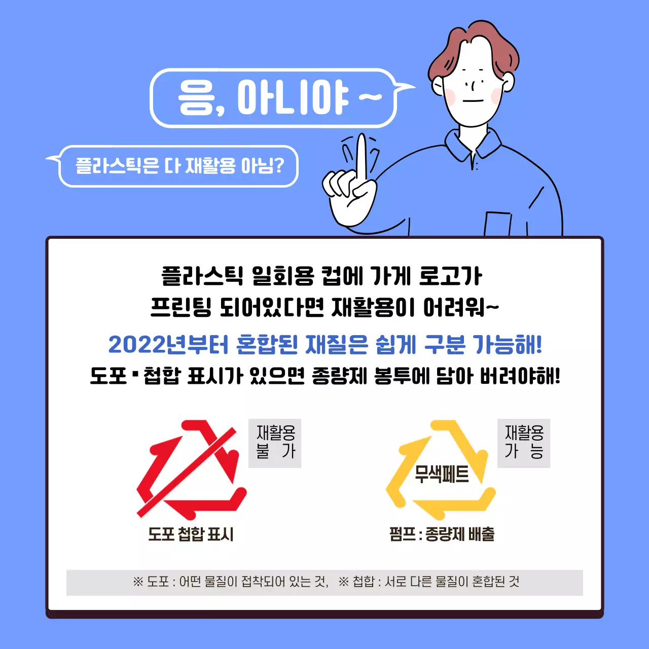 파랑의 심플한 분리수거 방법 안내서